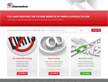 Tablet Screenshot of cilproducts.com